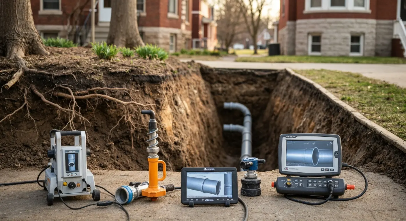 Sewer backup cleanup and repair