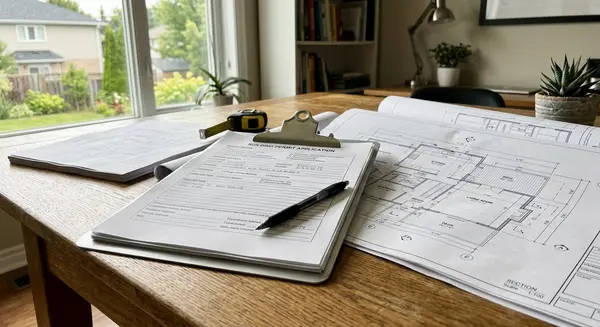 Kansas contractor license and building permit documents