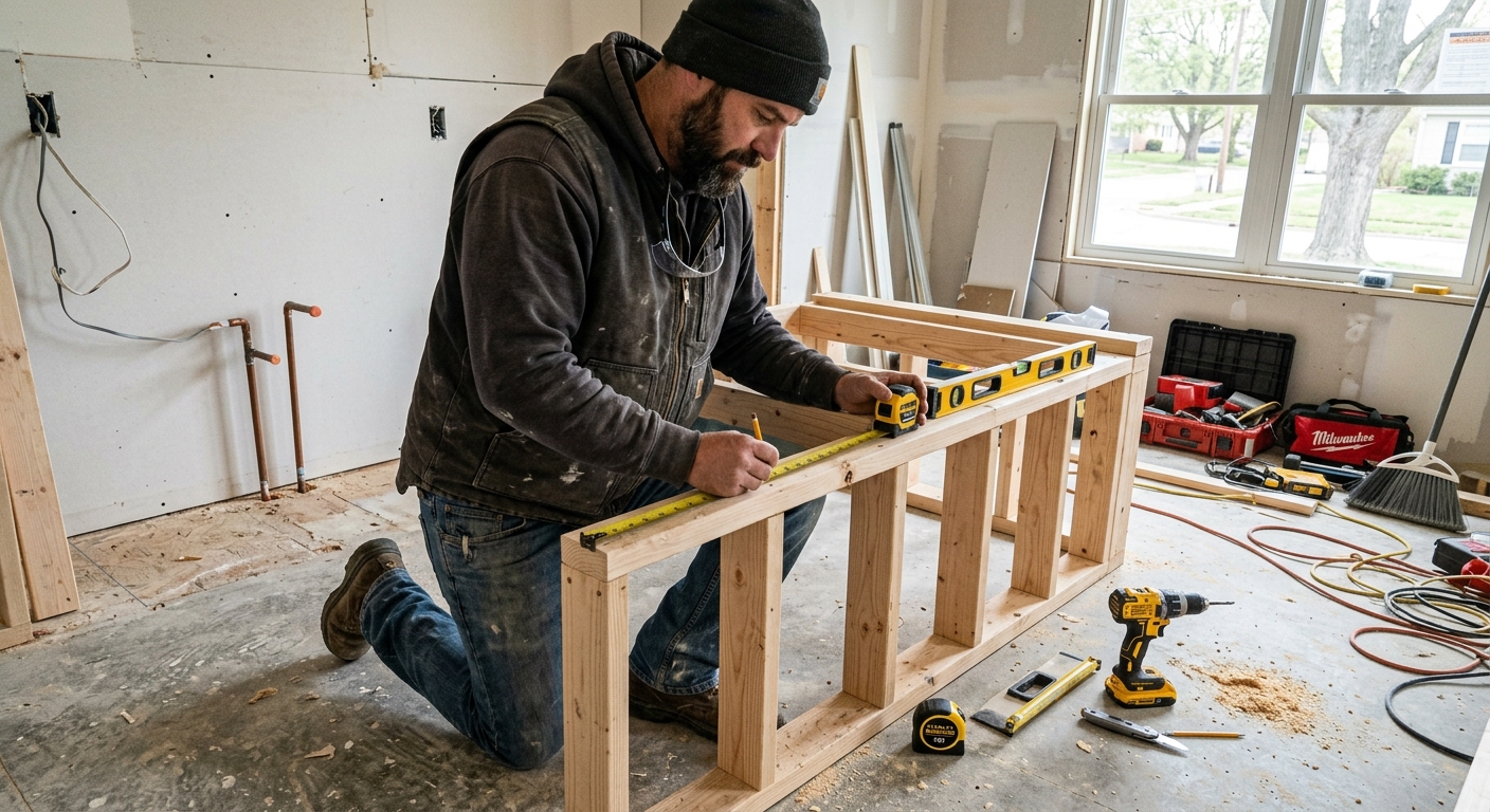 kitchen renovation sequence and order in Olathe