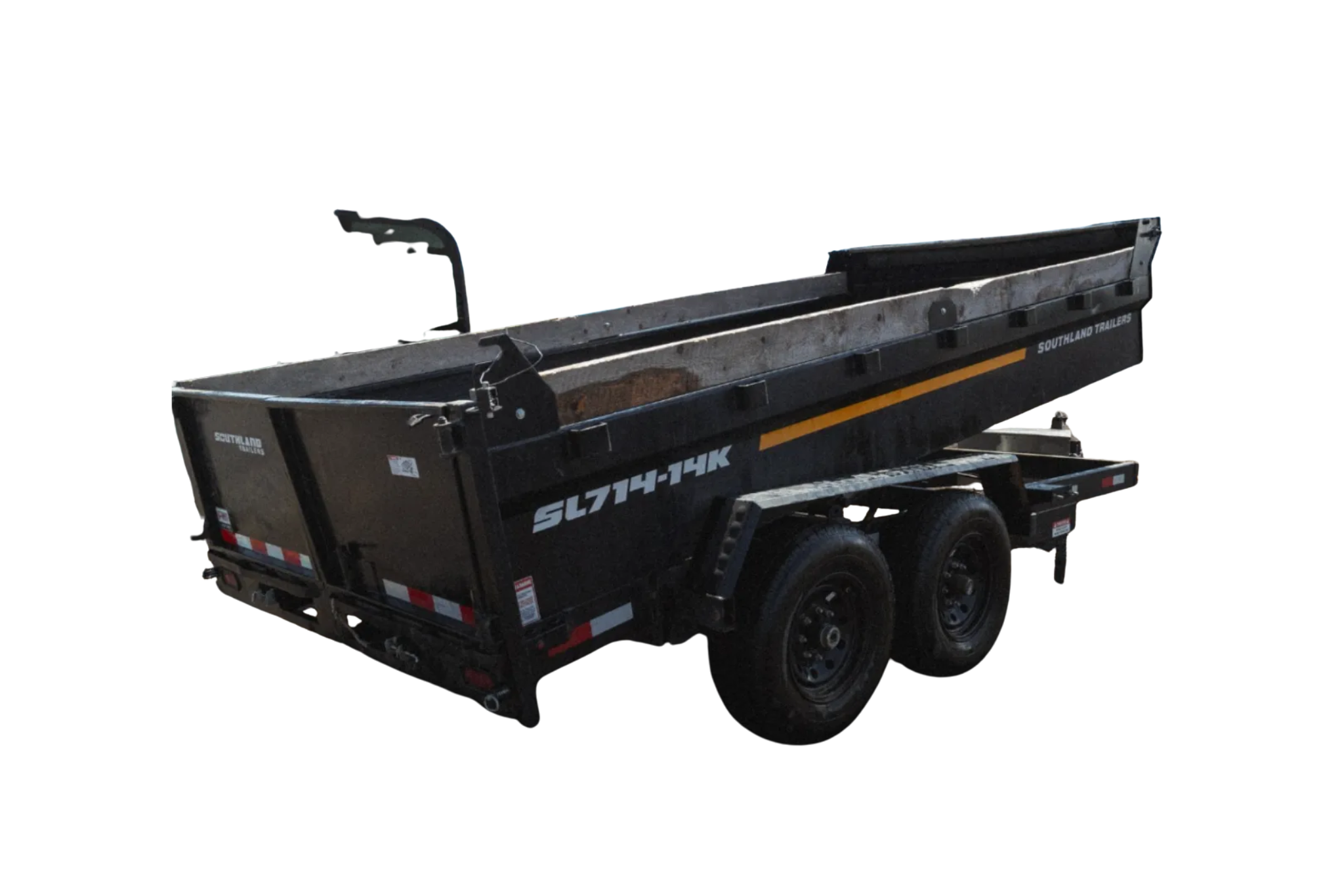 Black Dump Trailer