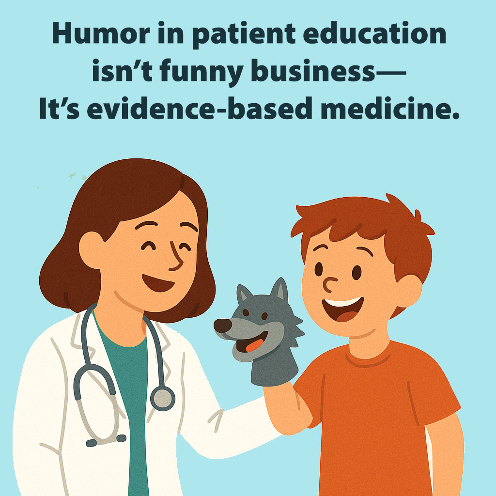 Humor is evidenced-based medicine.