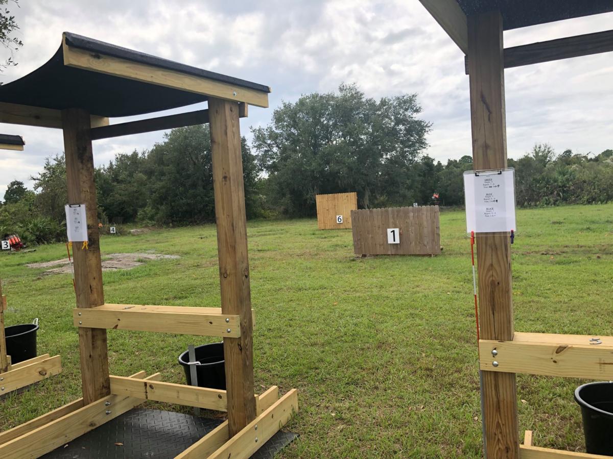 5-Stand shooting station