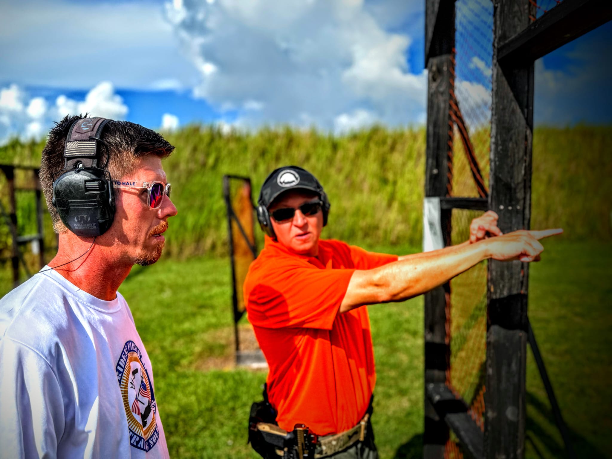 Wear Eye and Ear Protection 