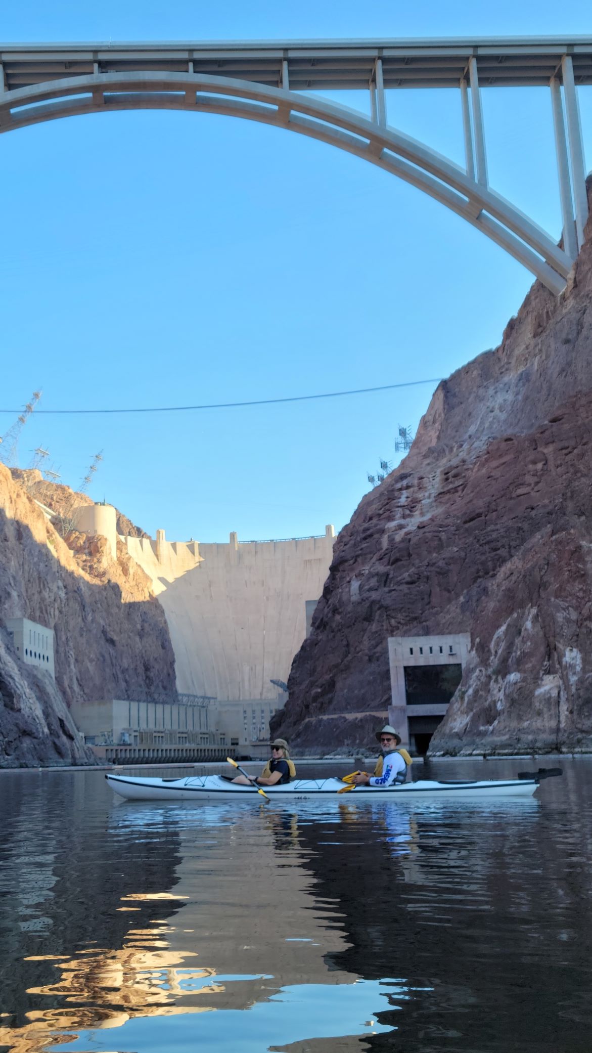Kayak from the Hoover Dam & Enjoy The "Whole Dam Tour"