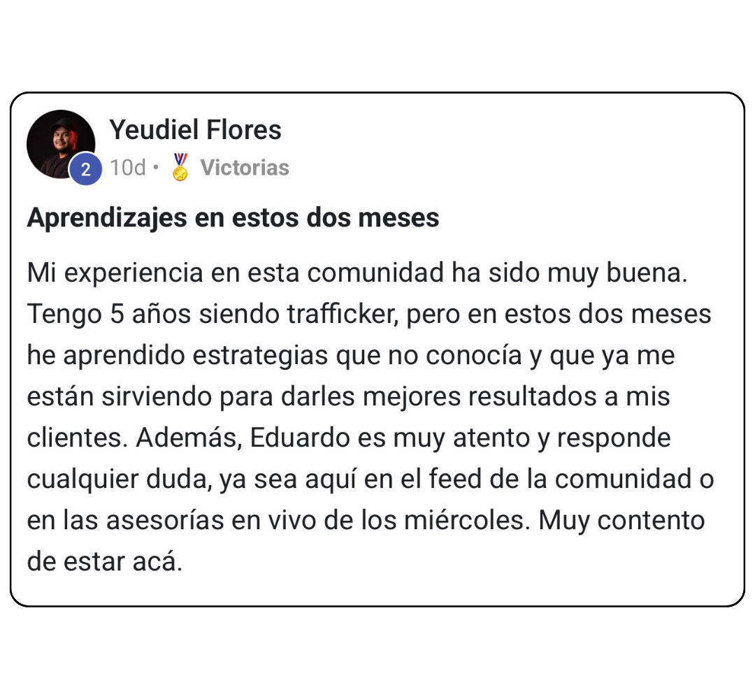 Reseña de un miembro de la comunidad EPP