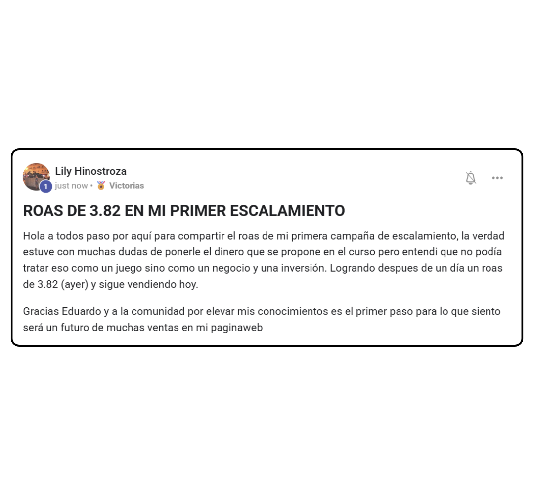 Reseña de un miembro de la comunidad EPP