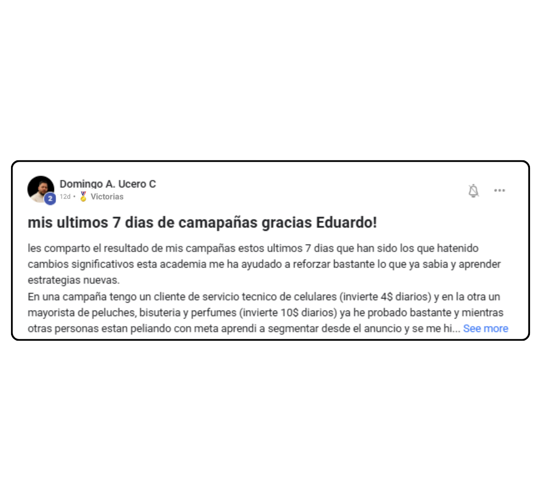 Reseña de un miembro de la comunidad EPP