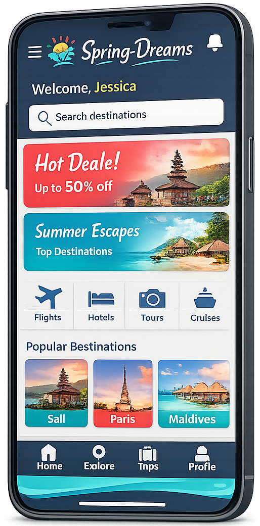 تطبيق انو للسفر والسياحة لحجز الرحلات والفنادق