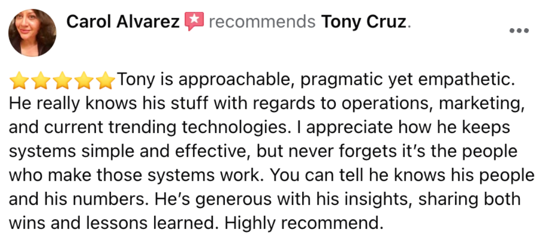Customer Review