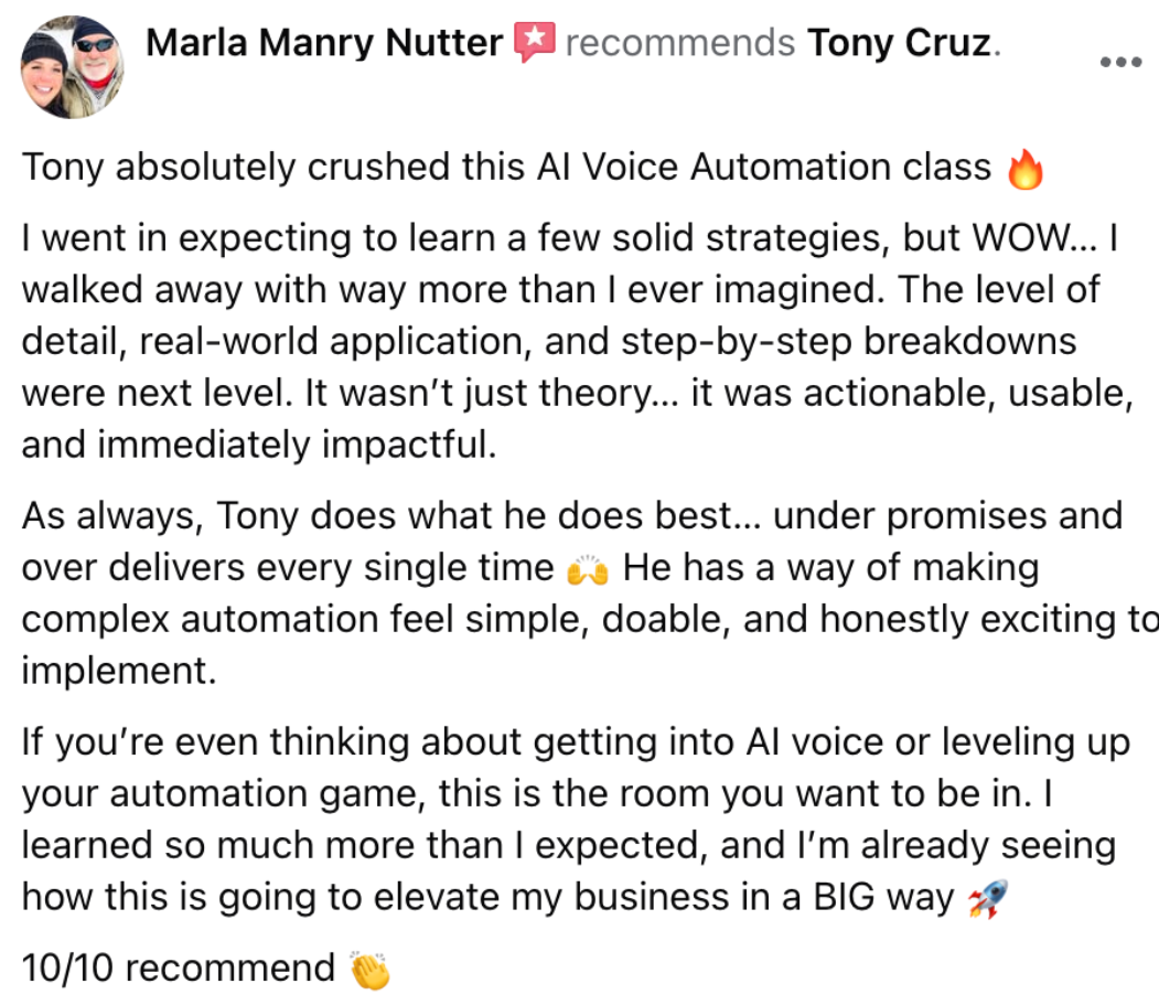 Customer Review