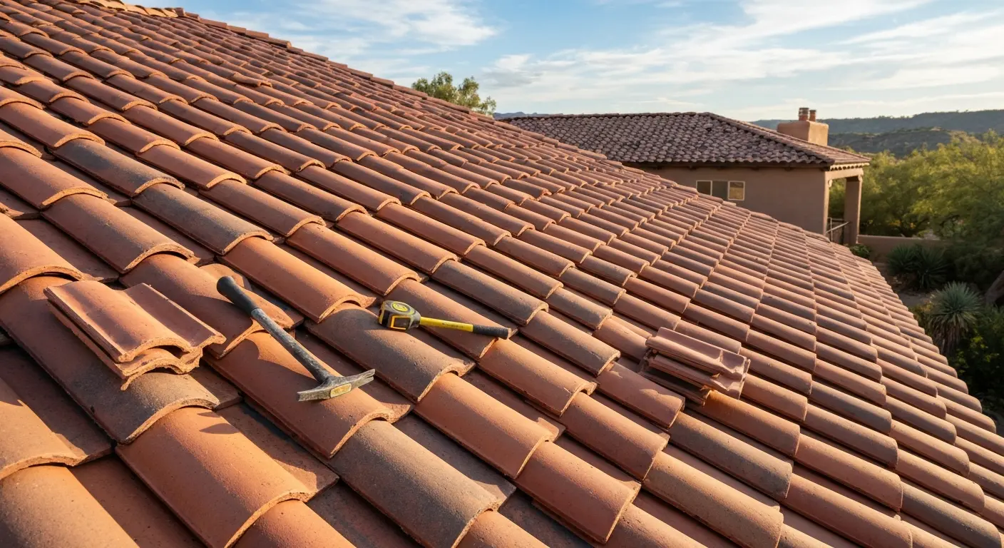 Tile roof replacement