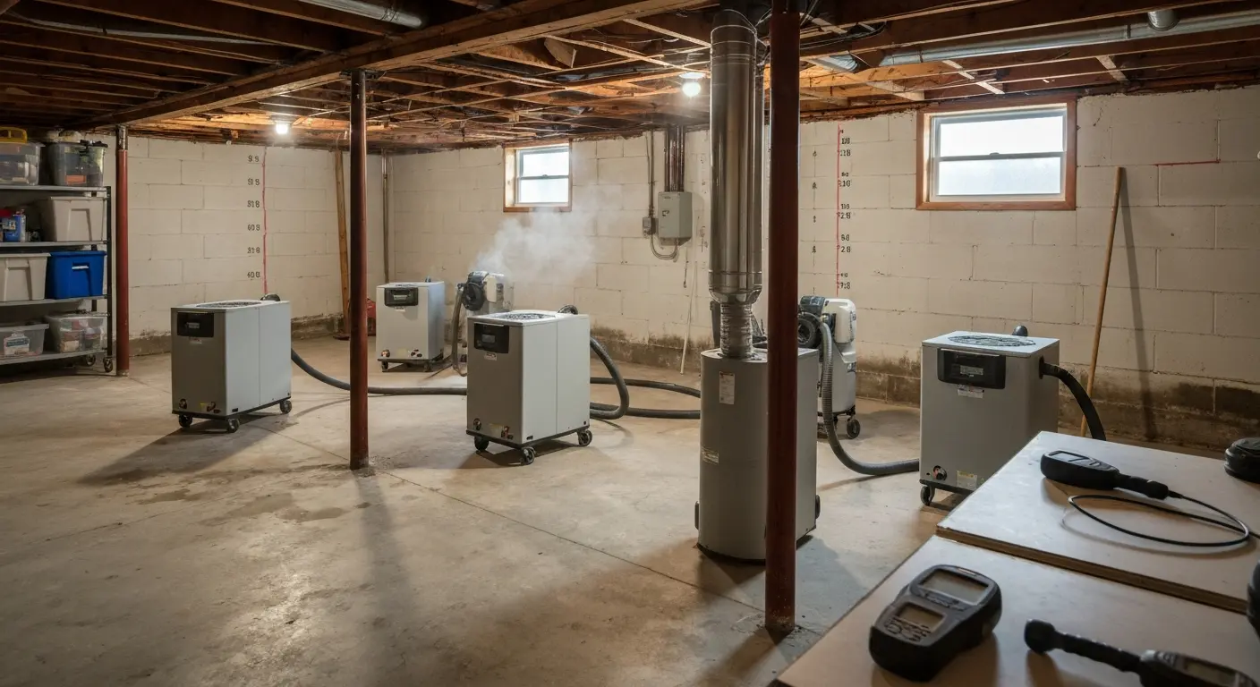 Water damage restoration