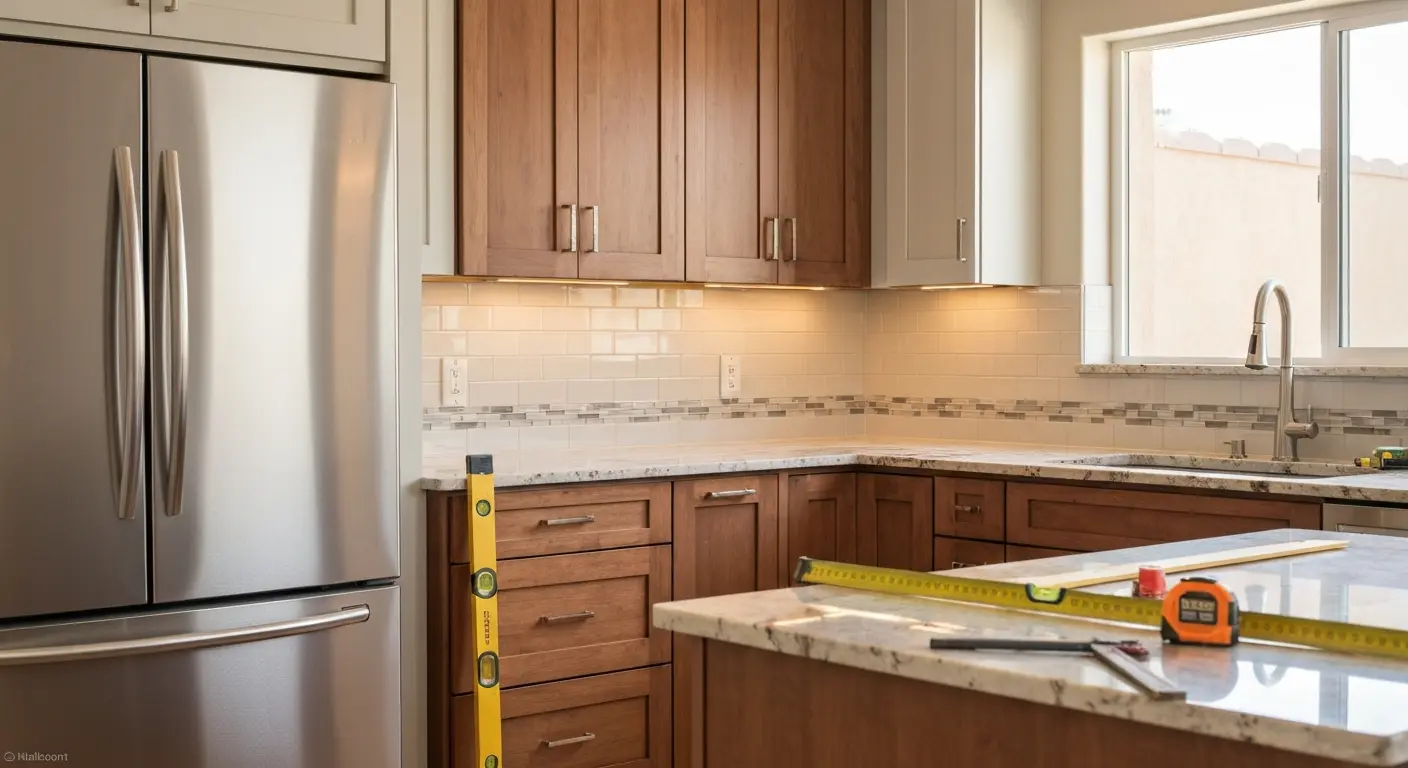 Kitchen remodeling project