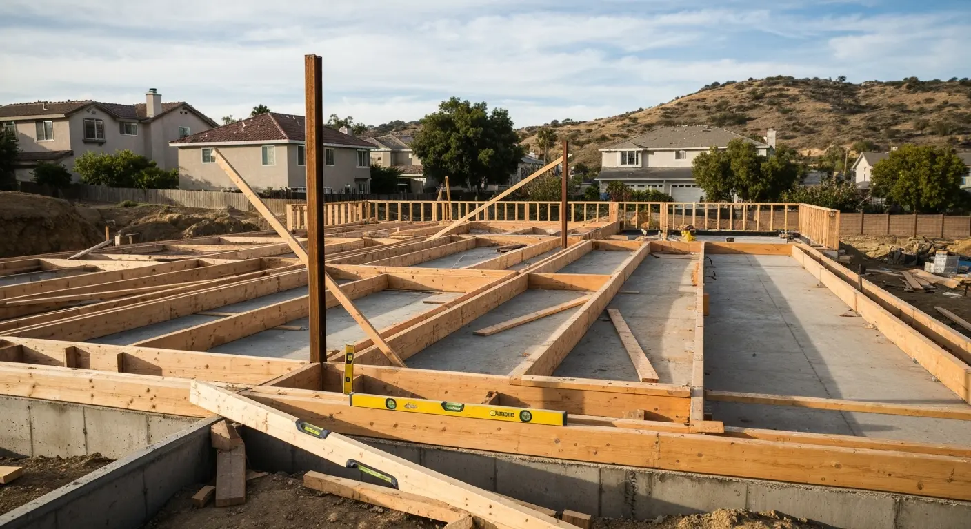 ADU construction project