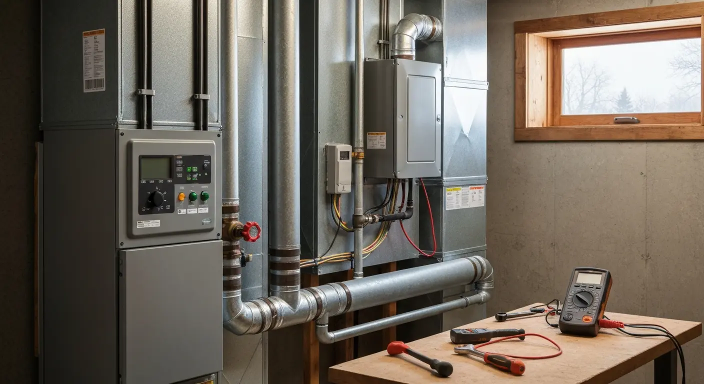Heating system installation