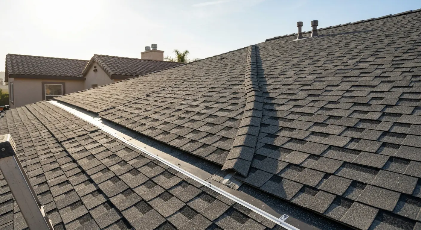 Asphalt shingle roof replacement