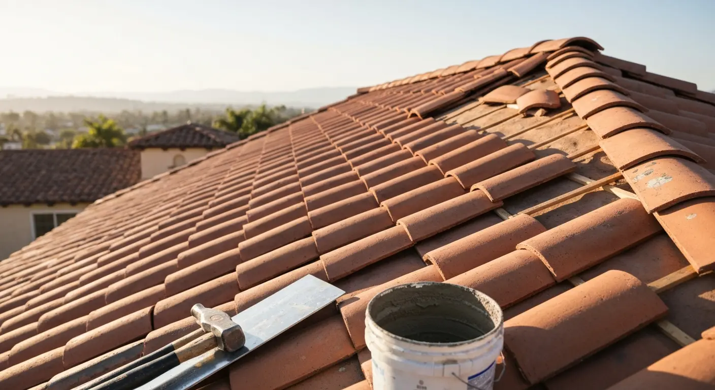 Roof repair in Sherman Oaks