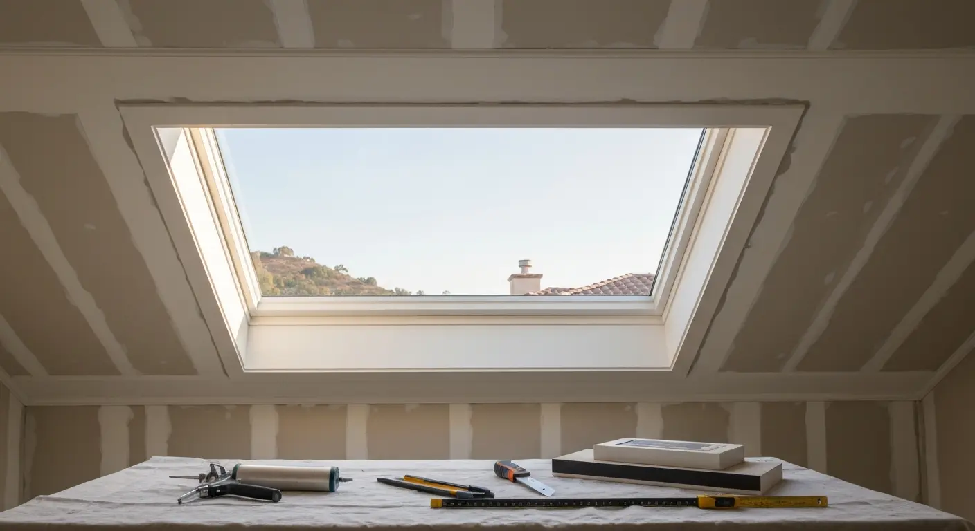 Skylight installation