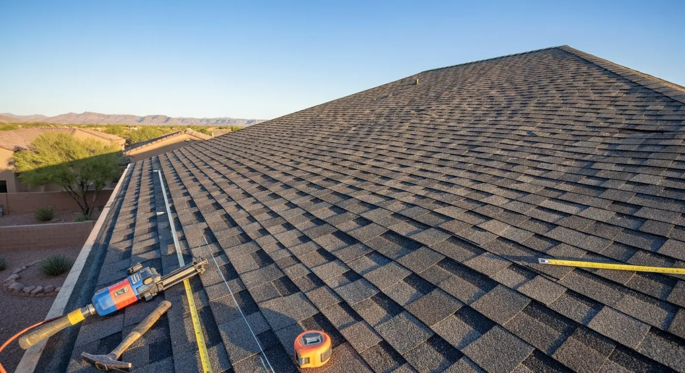 Full roof replacement project