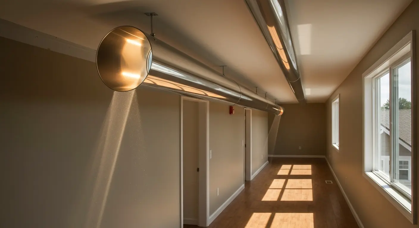 Sun tunnel installation