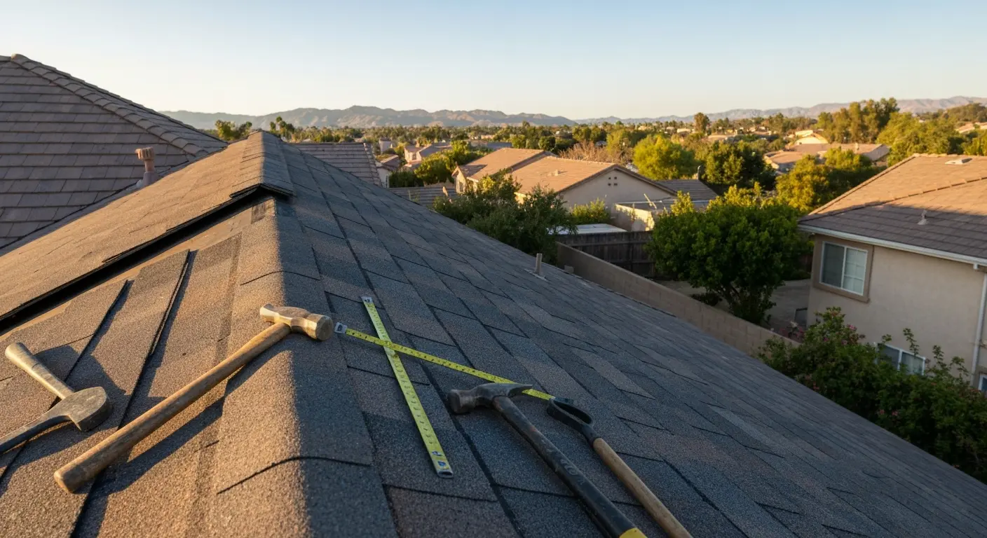 Emergency roof repair in Santa Clarita
