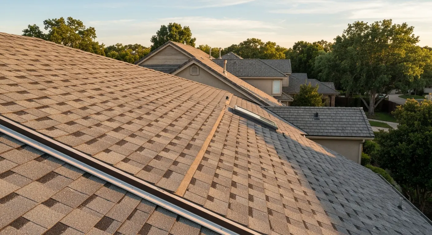 Roof replacement installation