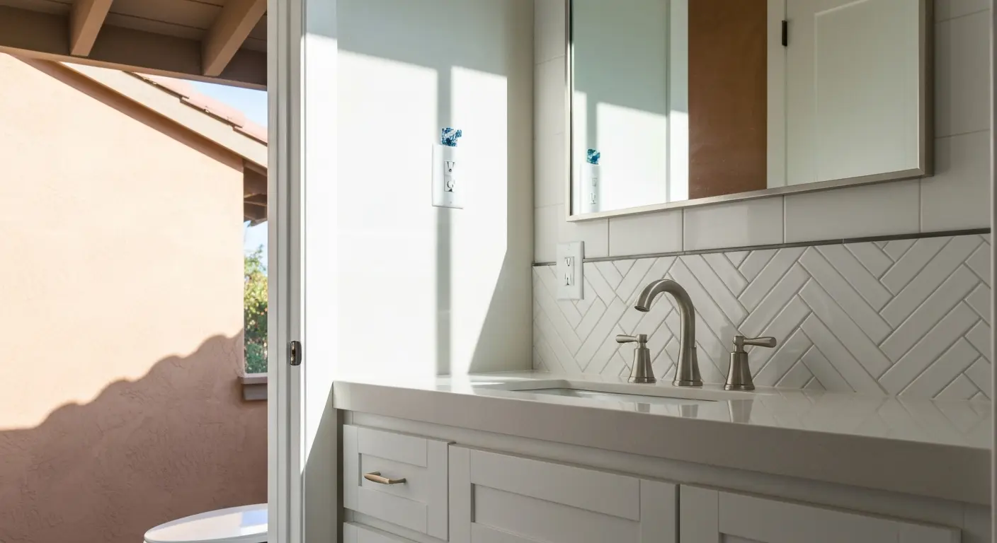 Bathroom fixture upgrade