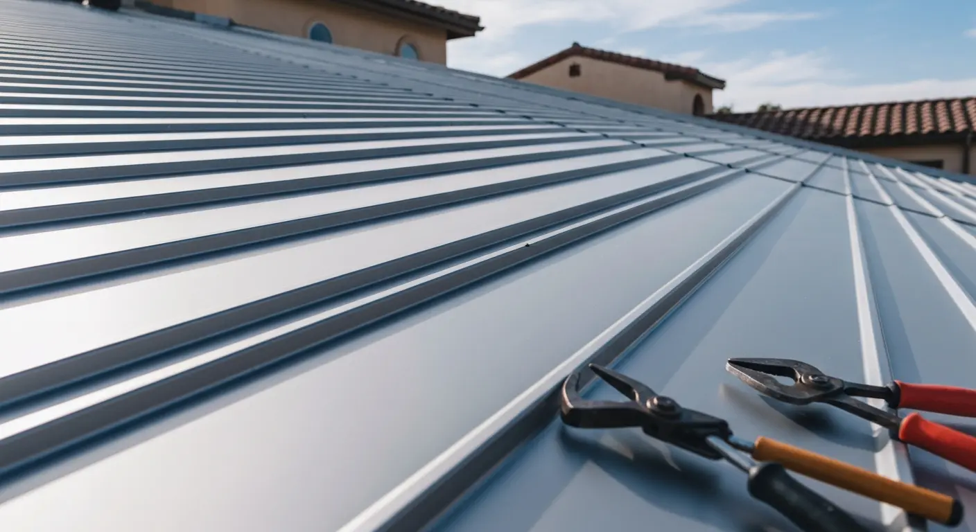 Metal roof replacement