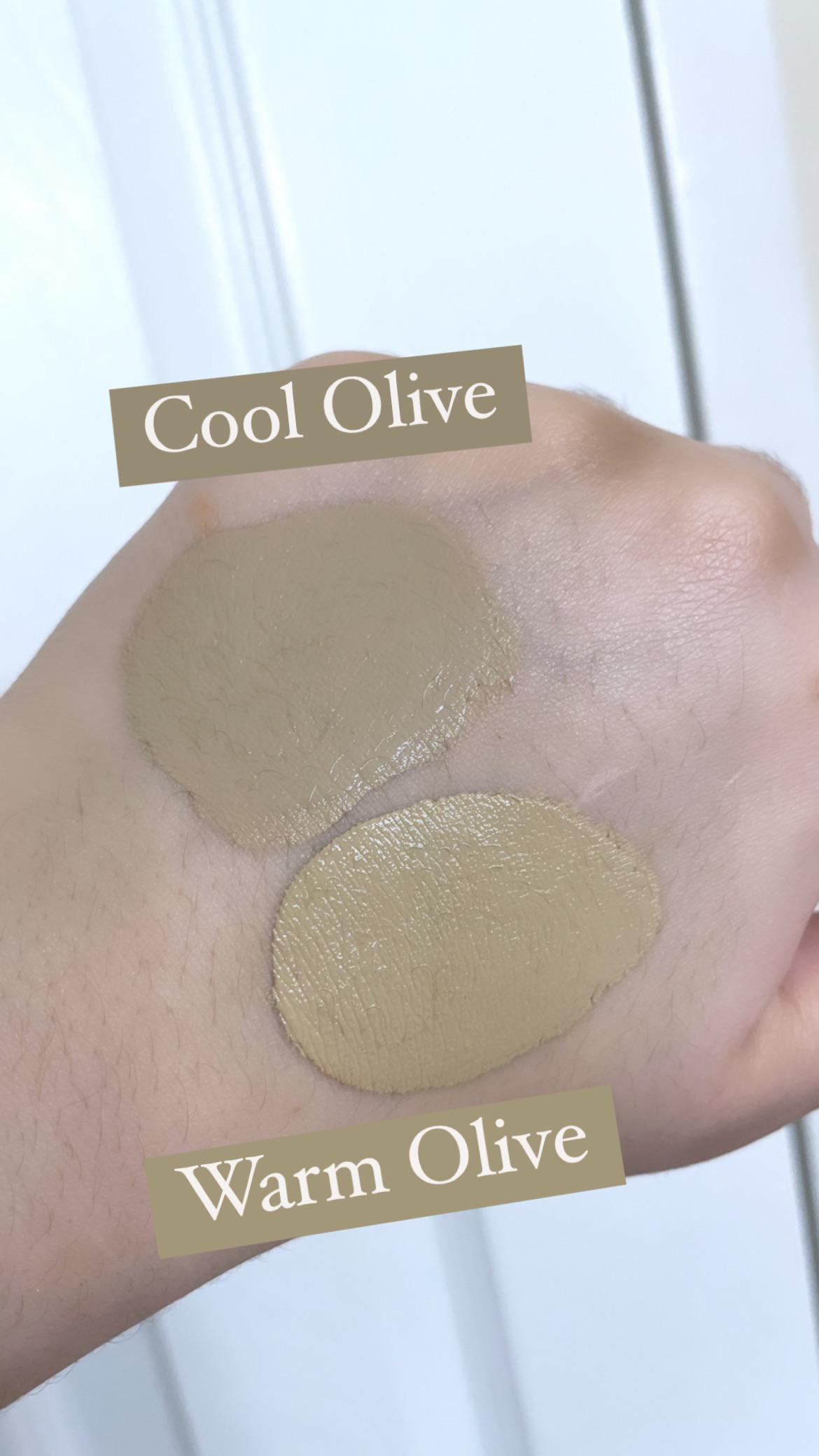 Warm versus Cool Olive