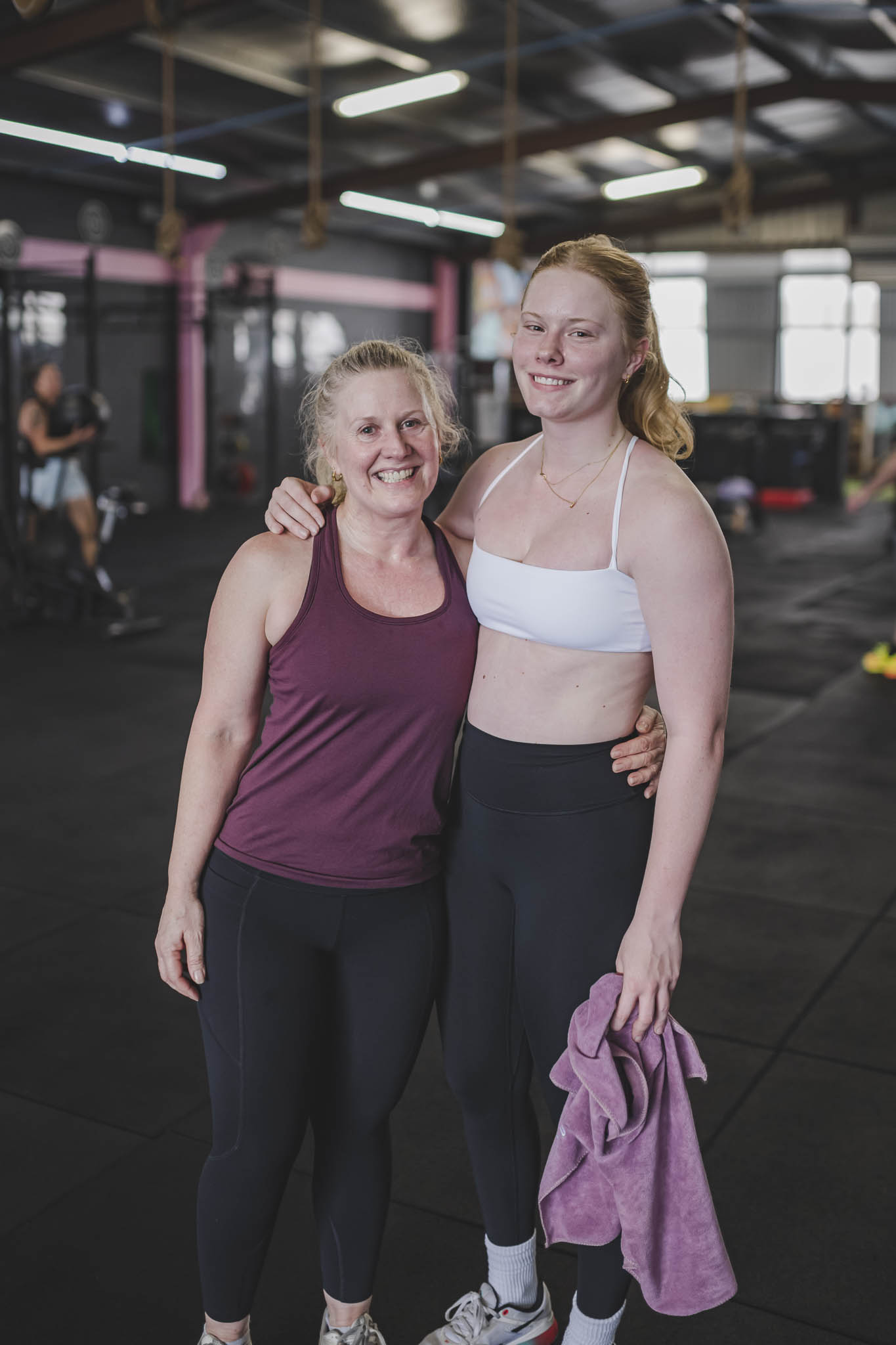 Two members after class