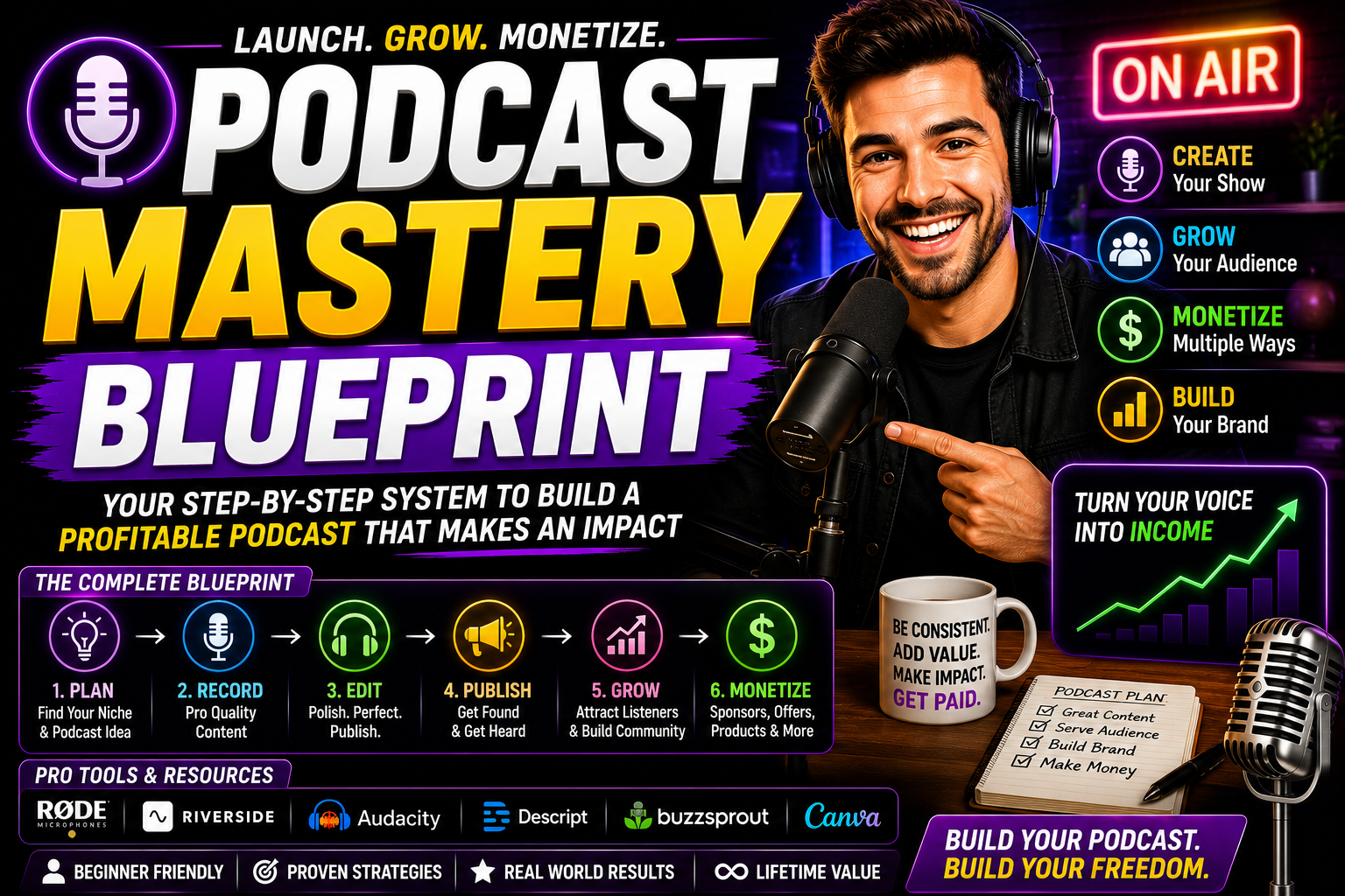 Podcast Mastery Blueprint