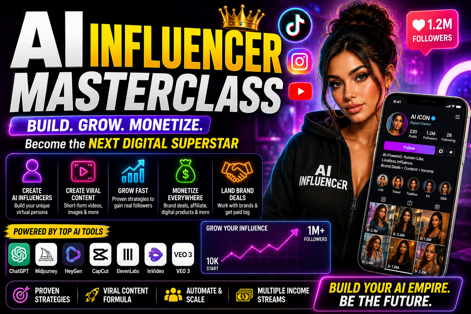 AI Influencer Masterclass