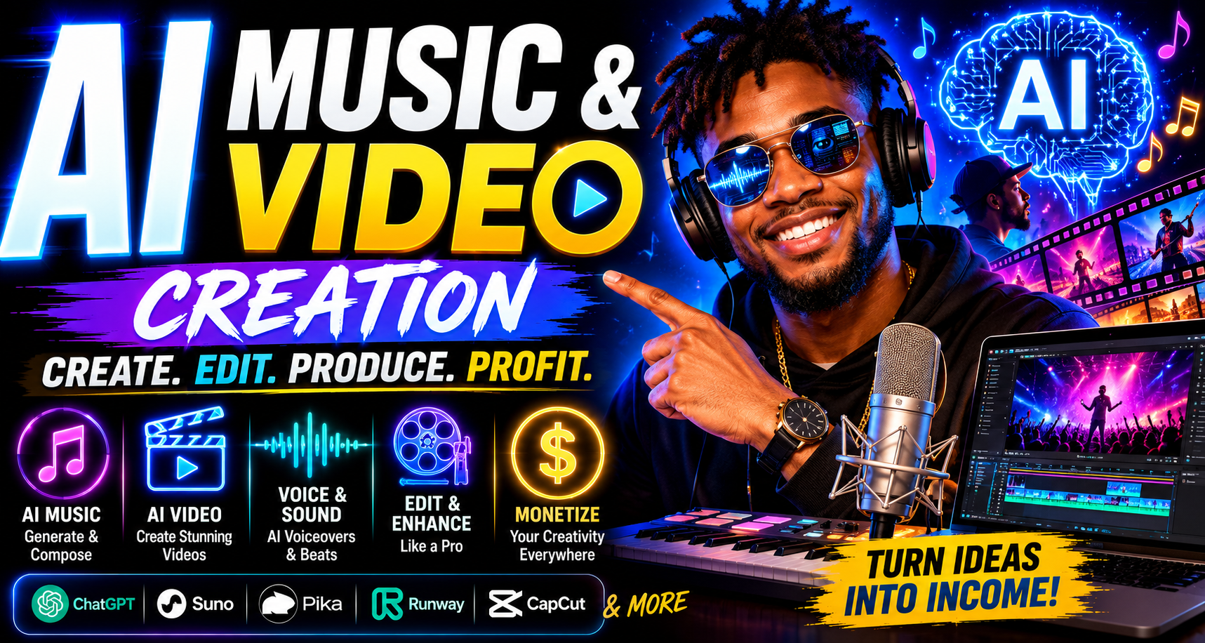 AI Music and Music Video Masterclass