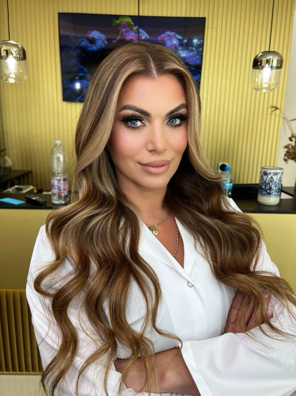 Yllka treating a client at Star Aesthetics
