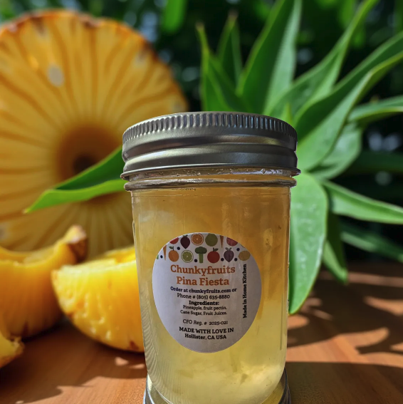 Labeled Prickly Pear jar sold as Pina Fiesta