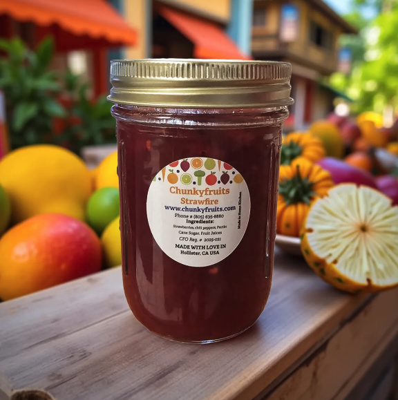 Strawfire jar