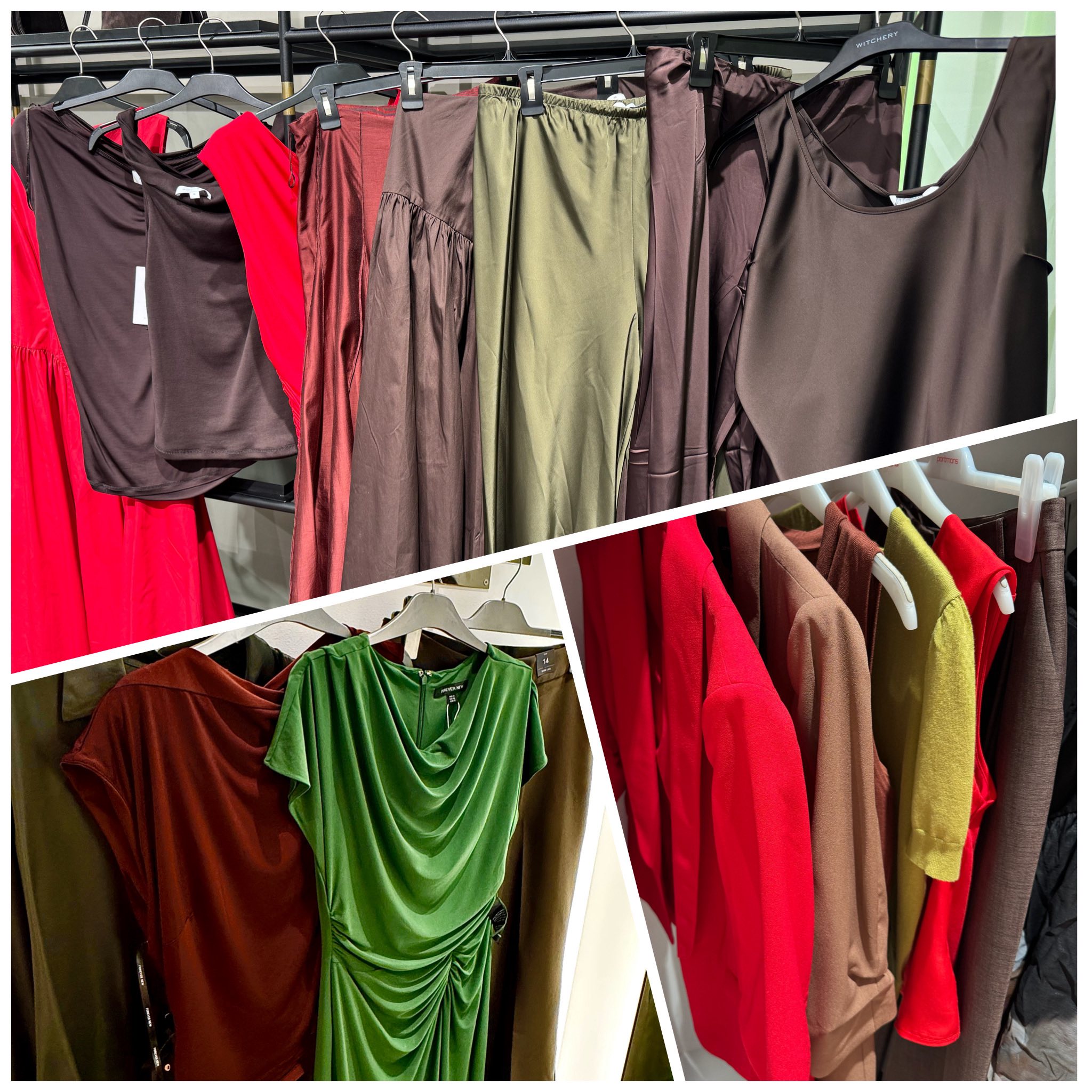 an autumn capsule wardrobe created during a colour analysis plus shopping day with Ann Whitaker Style