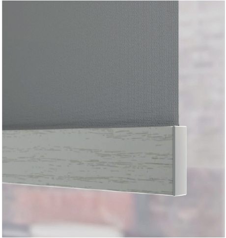 Roller blind 30mm Linea bottom bar
