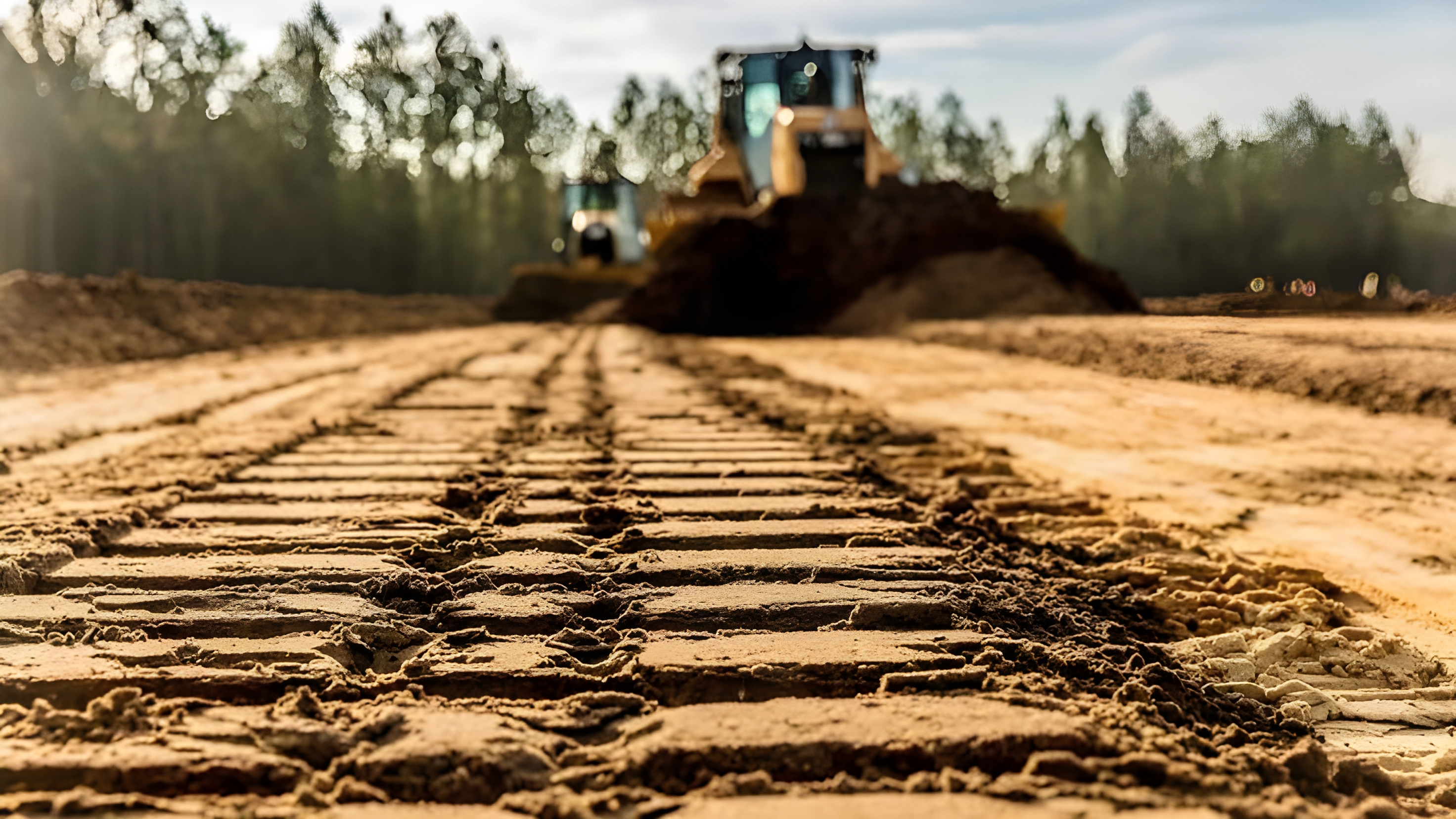 Land Clearing Excavator