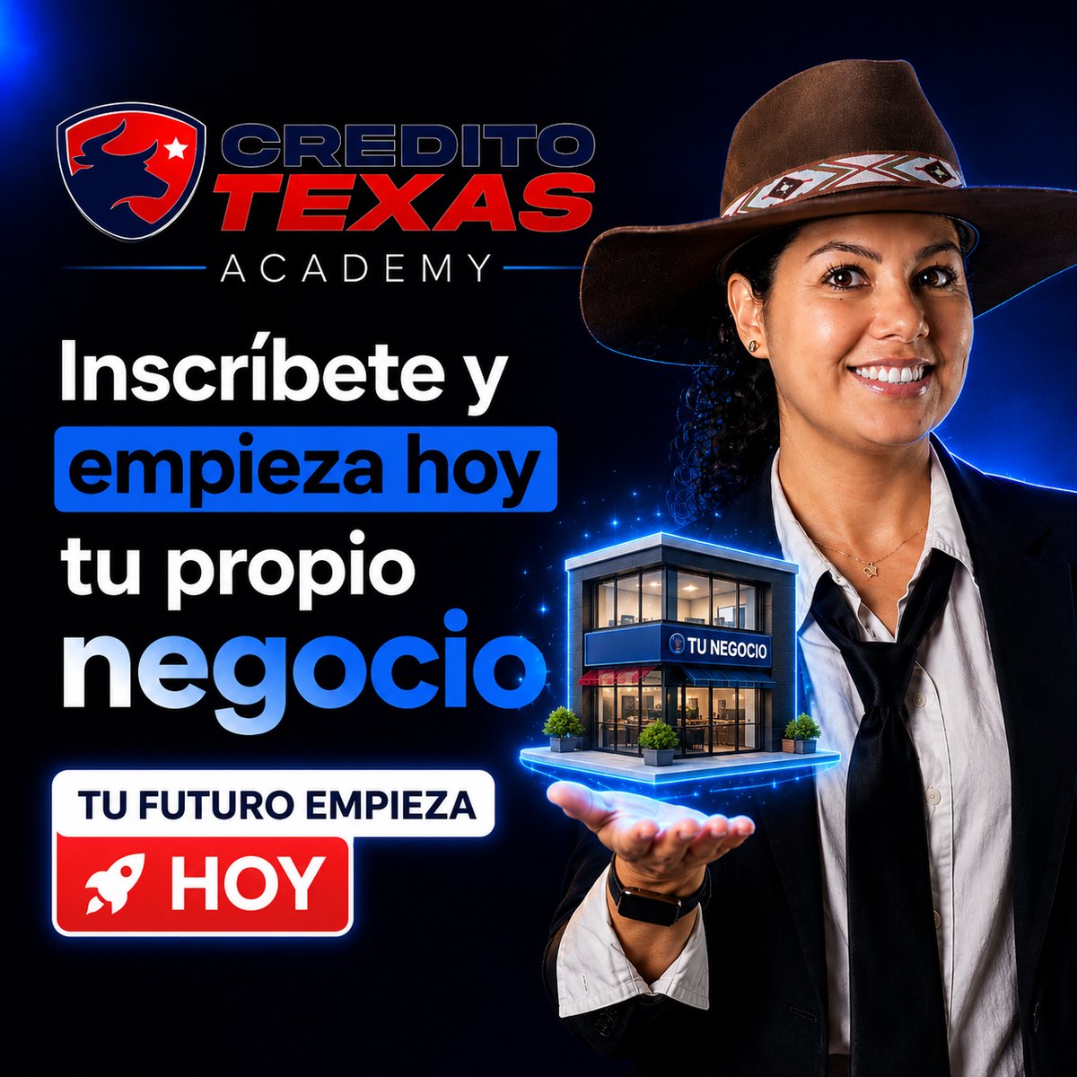 Crédito Texas Academy, inscríbete y empieza hoy tu propio negocio