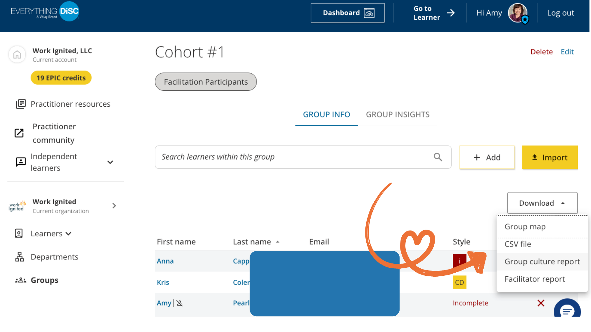 Order Free DiSC Group Reports