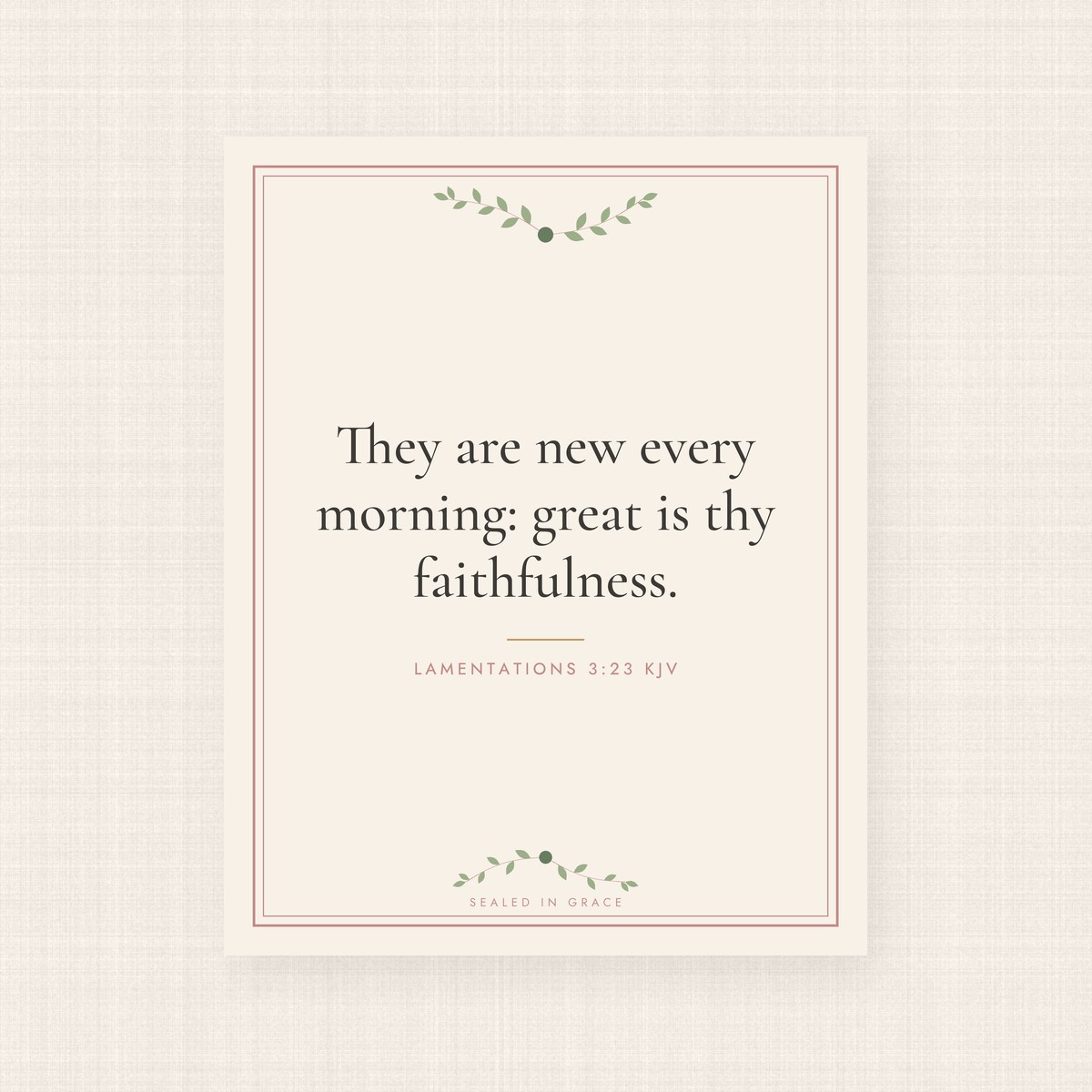 Scripture Home Decor