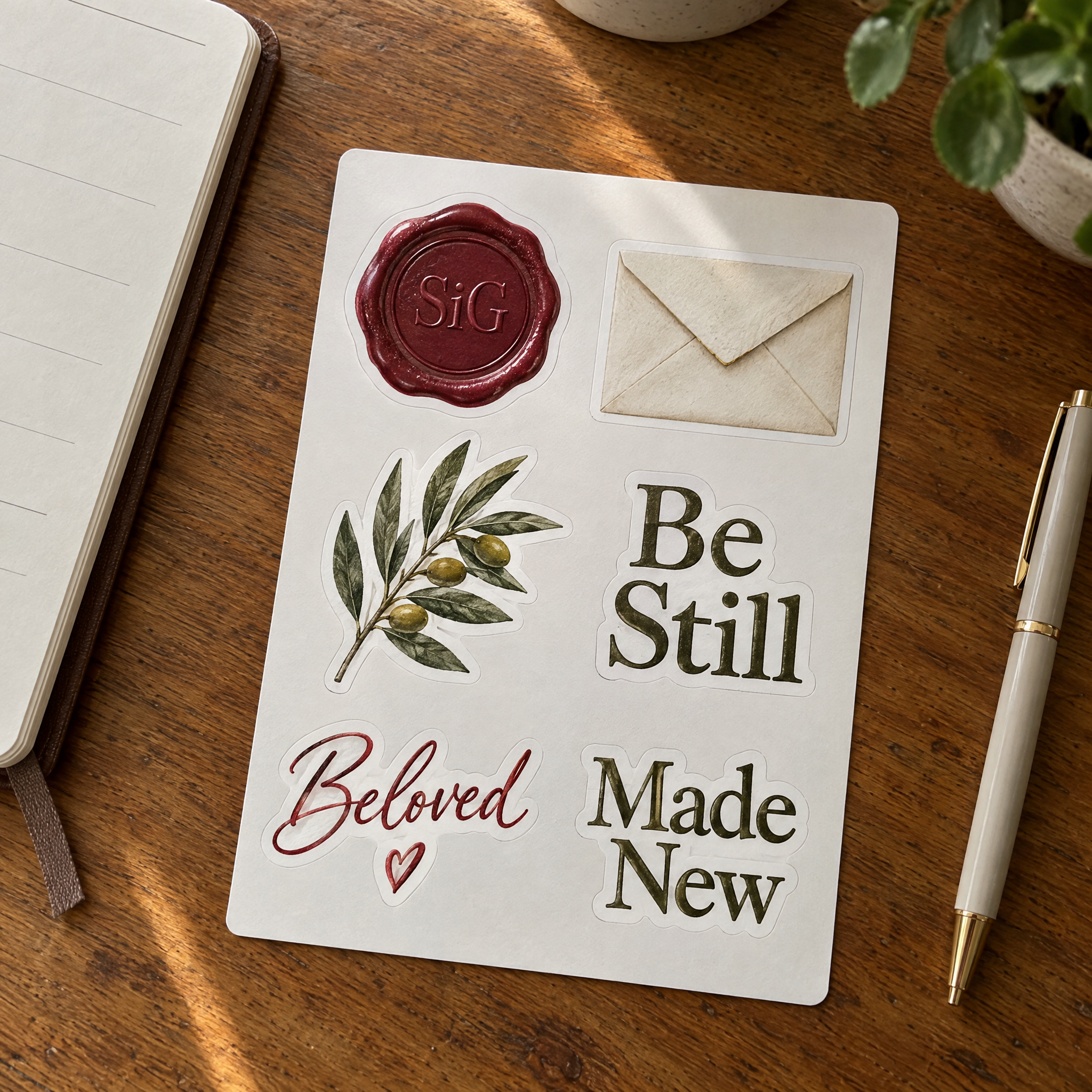 Scripture Sticker Sheet