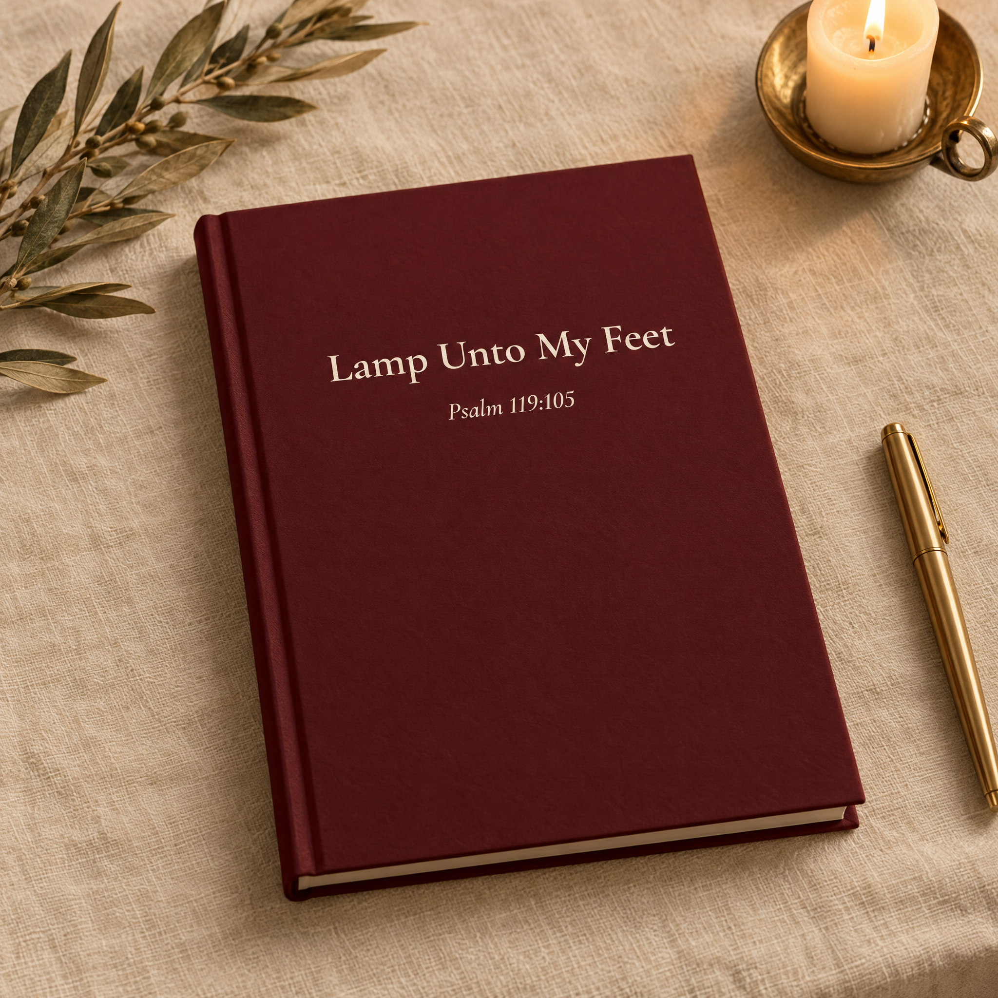Lamp Unto My Feet Journal