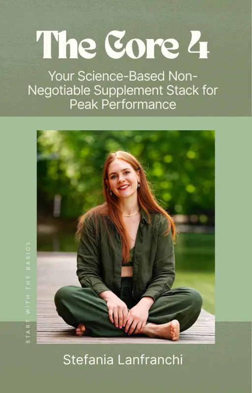 Cover of The Core 4 supplement guide by Stefania Lanfranchi
