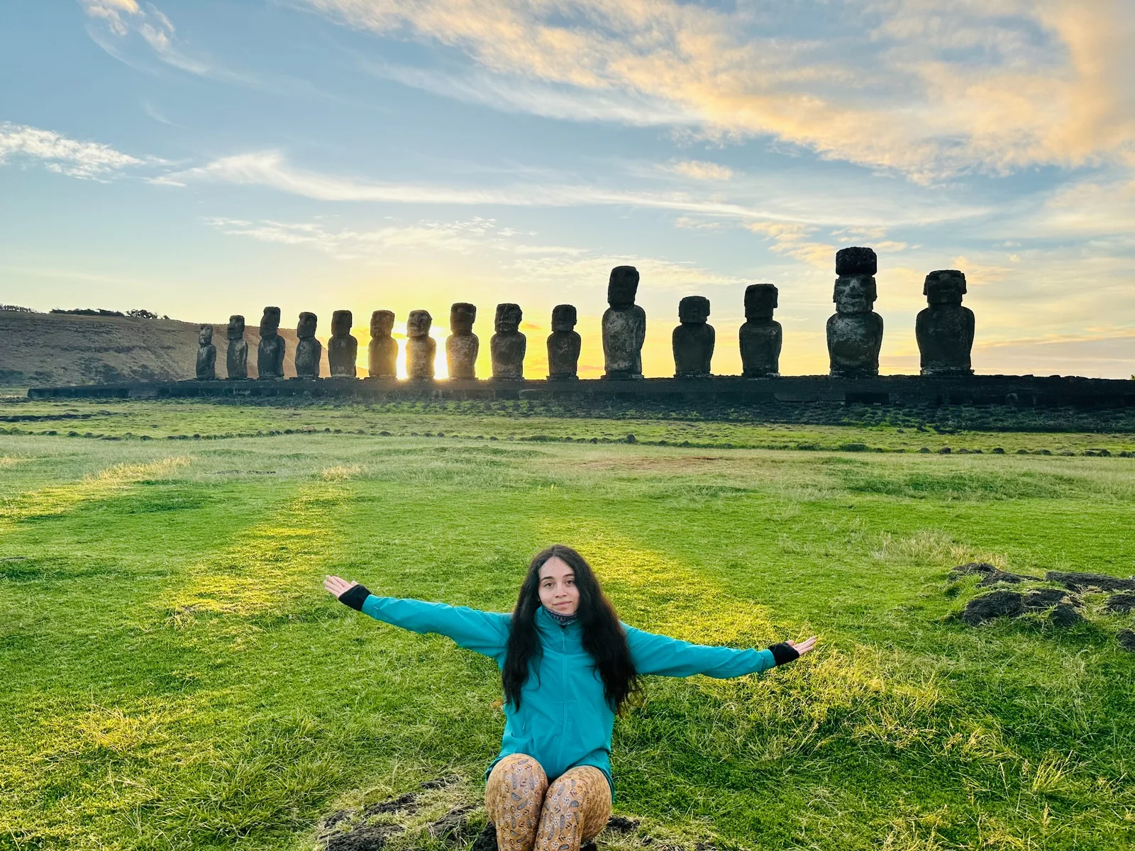 Moáis de Rapa Nui en Chile