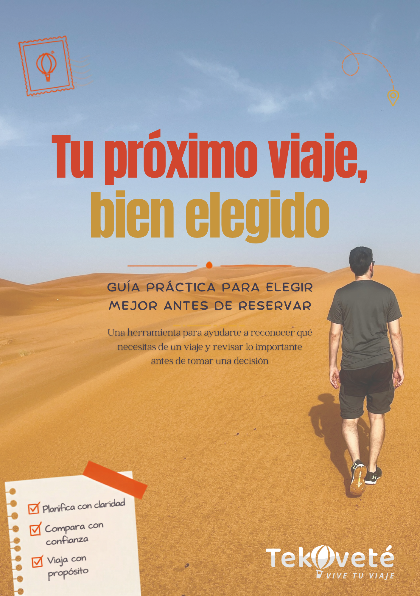 Portada de la guía Tu próximo viaje, bien elegido