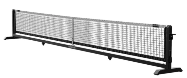 Pro Max rolling portable pickleball net black
