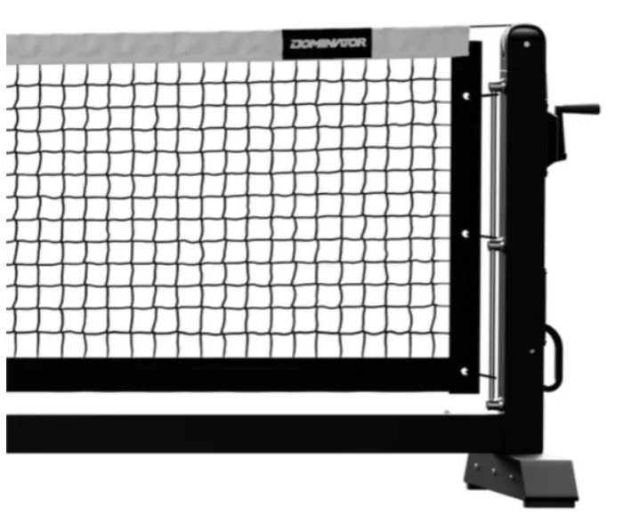 Pro Max rolling portable pickleball net black alternate view