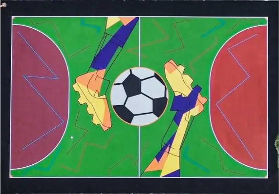 Soccer Art Court Resurface